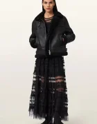 AllSaints Кожено яке LOREL в черно W069LB
