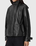 AllSaints Кожено яке в черно преходен модел W051LD