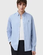 AllSaints Памучна риза HAWTHORNE LS SHIRT