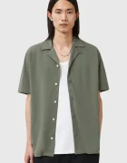 AllSaints Памучна риза HUDSON