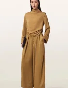 AllSaints панталон дамски LOLA жълт W012TF