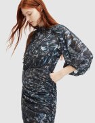 AllSaints Рокля HARLEE CALADESI къса с кройка по тялото