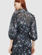 AllSaints Рокля HARLEE CALADESI къса с кройка по тялото