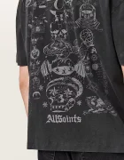 AllSaints тениска мъжка от памук IGNIS черна M026PF
