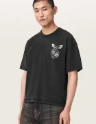 AllSaints тениска мъжка от памук WYVERN черна M007PF
