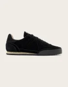 AllSaints Велурени маратонки Harri Low Top