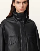 AllSaints яке бомбър дамско кожено черно W110LD