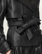 AllSaints яке дамско от кожа OKENA черно W018LF
