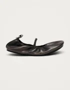 Alohas балеринки от кожа Naira кафяви S101436-01