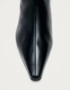 Alohas боти дамски от кожа Ambar черни S101164-01