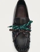 Alohas мокасини от кожа Aven кафяви S101553-01