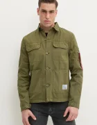 Alpha Industries Памучна риза Color Block