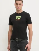 Alpha Industries Памучна тениска Satin Logo T