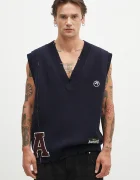 Ambush Вълнен елек Repair Stitch V Neck Vest