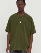 American Vintage Памучна тениска T-SHIRT ML COL ROND