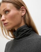 Answear.LAB блуза с дълги ръкави дамска от памук с еластан сива