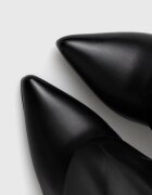Answear.LAB ботуши под коляното дамски черни