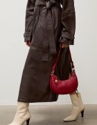 Answear.LAB чанта crossbody дамска от кожа червена