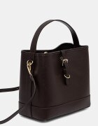 Answear.LAB чанта crossbody дамска от кожа кафява