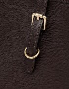 Answear.LAB чанта crossbody дамска от кожа кафява