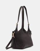 Answear.LAB чанта crossbody дамска от кожа кафява