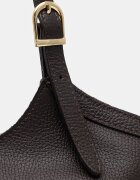 Answear.LAB чанта crossbody дамска от кожа кафява