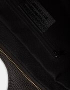 Answear.LAB чанта crossbody дамска от кожа кафява