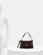 Answear.LAB чанта crossbody дамска от велур кафява