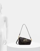 Answear.LAB чанта дамска от кожа кафява