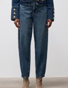 Answear.LAB дънки mom fit дамски сини