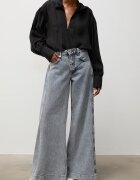 Answear.LAB дънки wide leg дамски сини