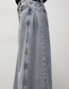 Answear.LAB дънки wide leg дамски сини