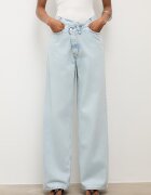 Answear.LAB дънки wide leg дамски сини