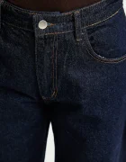 Answear.LAB дънки wide leg дамски тъмносини