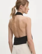 Answear.LAB Елек в черно с двуредно закопчаване