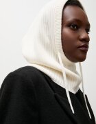 Answear.LAB качулка дамска от мериносова вълна бяла