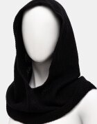 Answear.LAB качулка дамска от вълнена материя черна