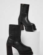 Answear.LAB Кожени боти x limited collection NO SHAME