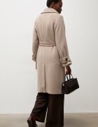 Answear.LAB палто дамско с вълна бежово