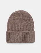 Answear.LAB шапка beanie дамска с вълна кафява