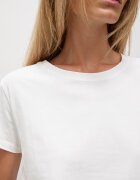 Answear.LAB тениска basic дамска от памук с еластан бяла