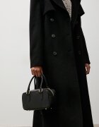 Answear.LAB тренч дамски с вълна черен