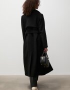 Answear.LAB тренч дамски с вълна черен