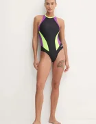 Aqua Speed Цял бански Nina в черно с мека чашка