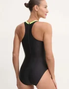 Aqua Speed Цял бански Nina в черно с мека чашка
