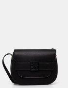 Armani Exchange чанта crossbody дамска от имитация на кожа черна XW002588 AF13672
