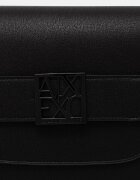 Armani Exchange чанта crossbody дамска от имитация на кожа черна XW002588 AF13672