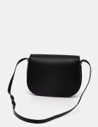 Armani Exchange чанта crossbody дамска от имитация на кожа черна XW002588 AF13672
