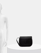 Armani Exchange чанта crossbody дамска от имитация на кожа черна XW002588 AF13672