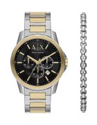 Armani Exchange Часовник и гривна